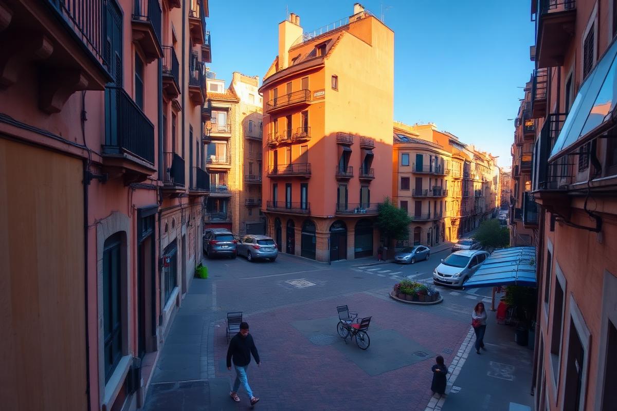 Placas solares en Gràcia