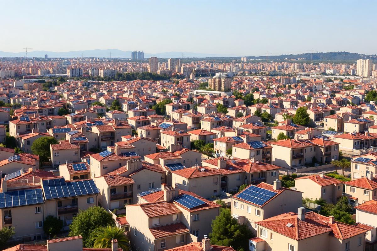 Placas solares en Hospitalet de Llobregat